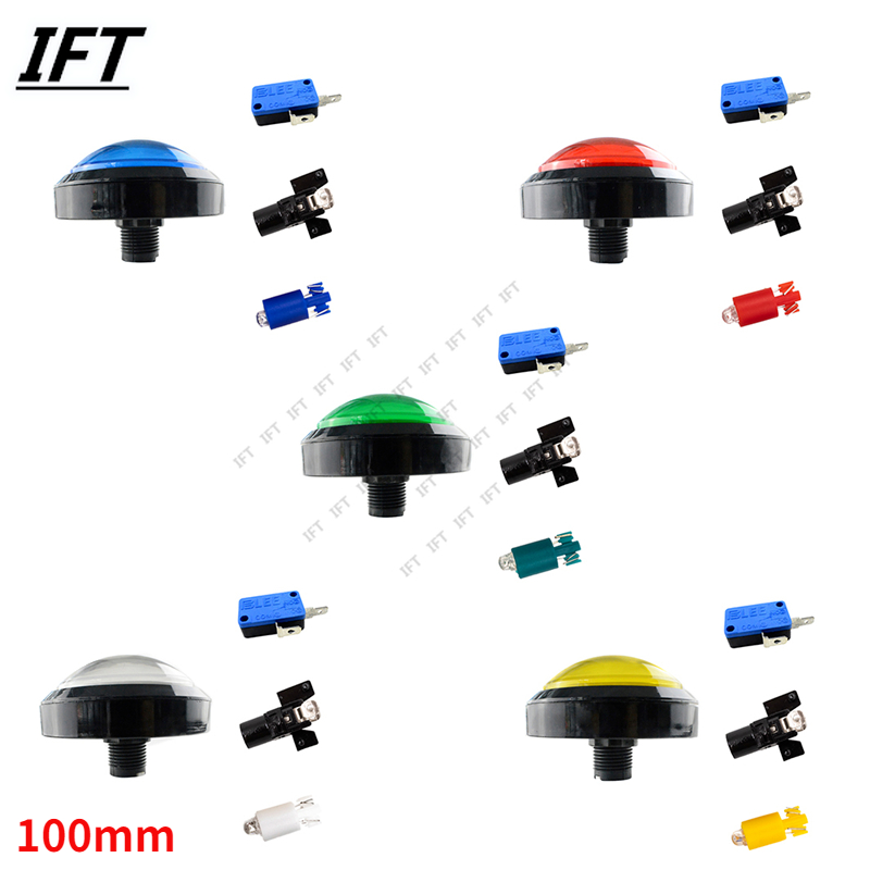 100mm Push Button 5/12V Illumi - огляд і ціна Arcade Vending & Laundry
